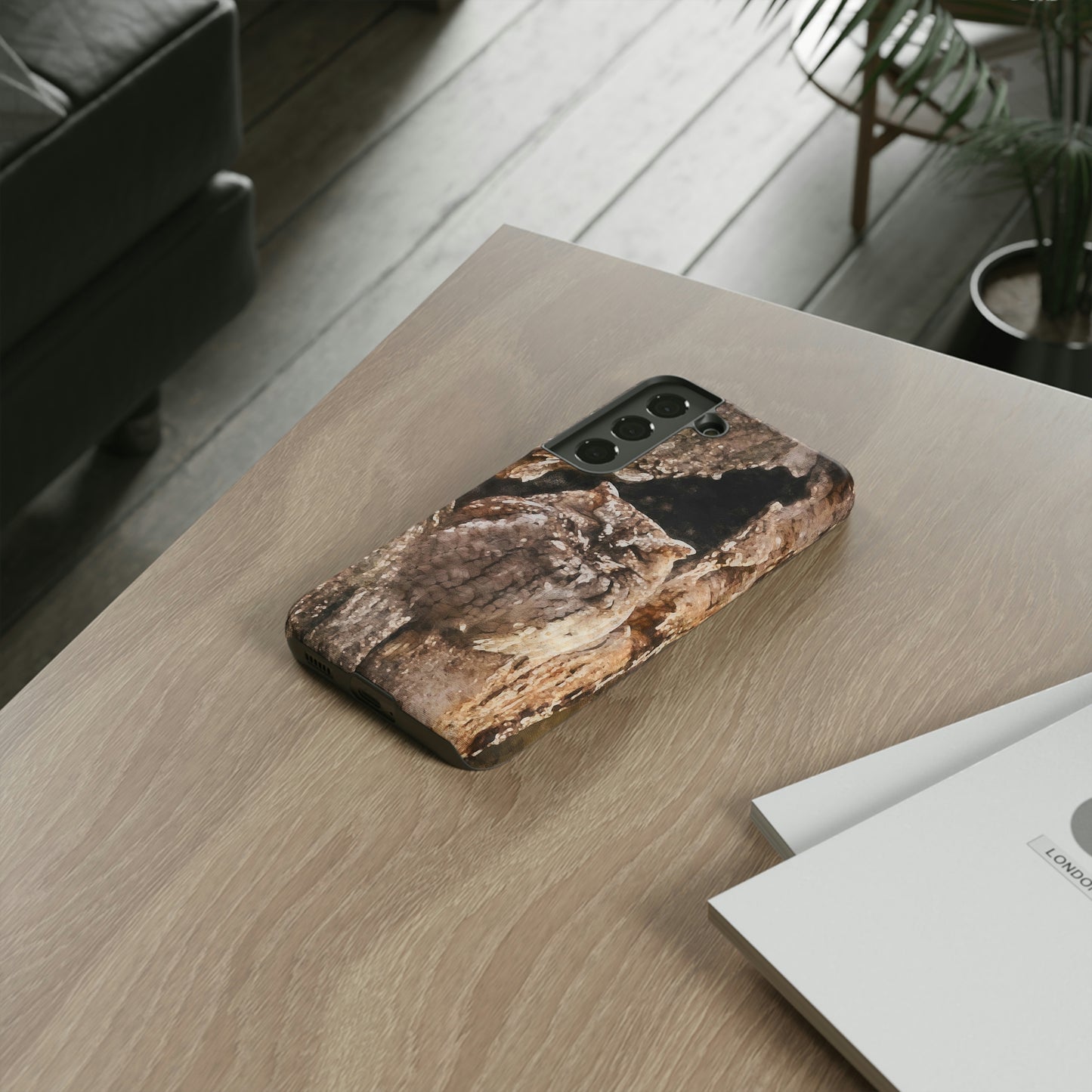 Sleepy Screechy Tough Case for iPhone and Android devices