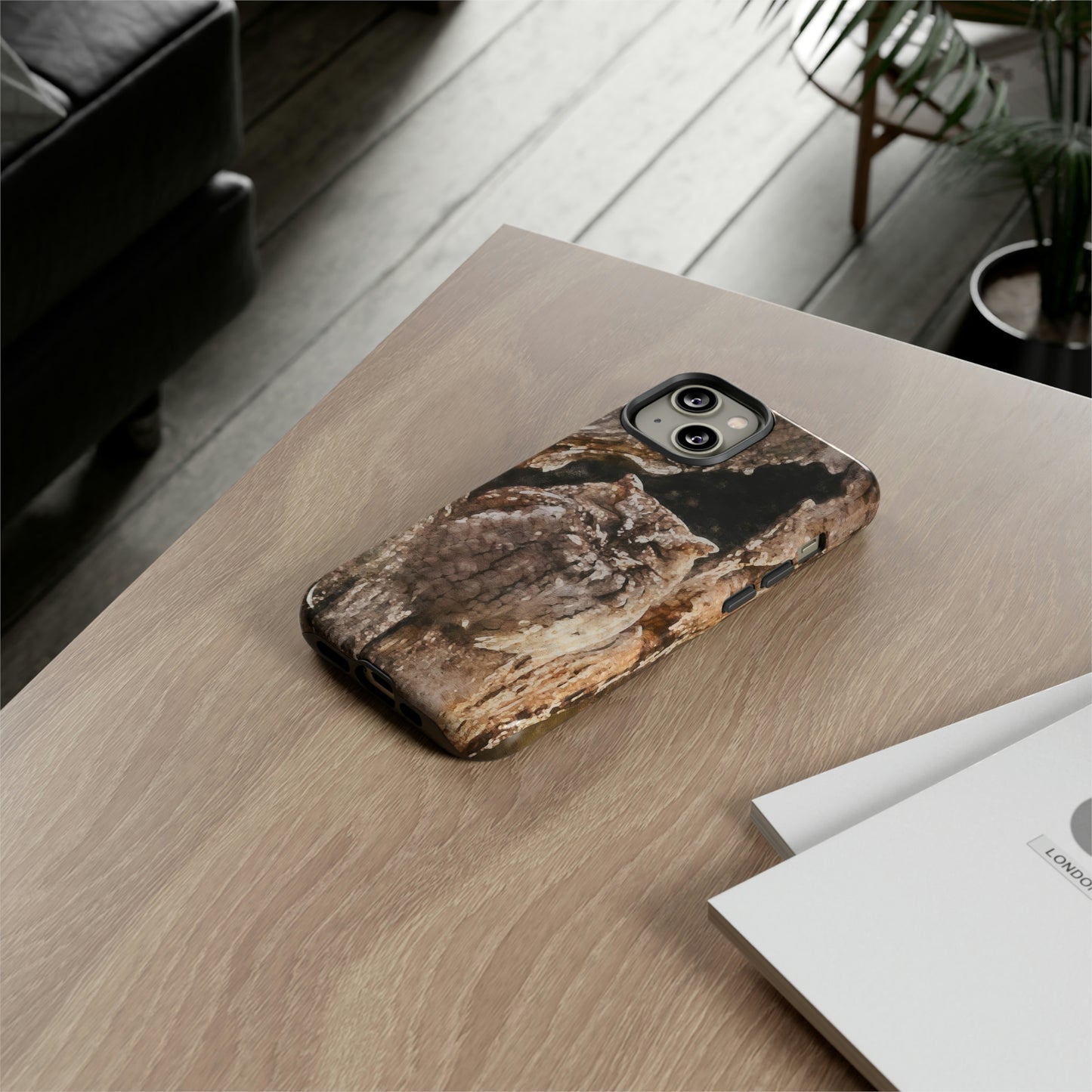 Sleepy Screechy Tough Case for iPhone and Android devices